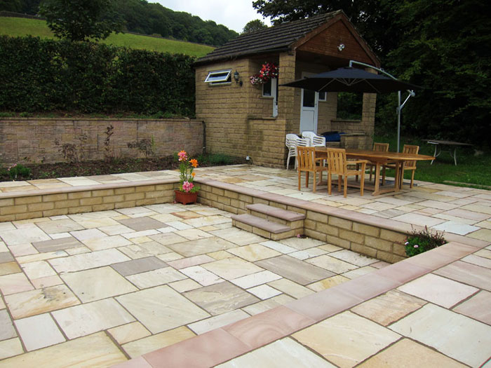 block paved and flagged patios in sheffield