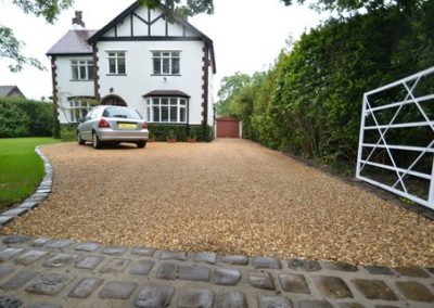 new resin driveway