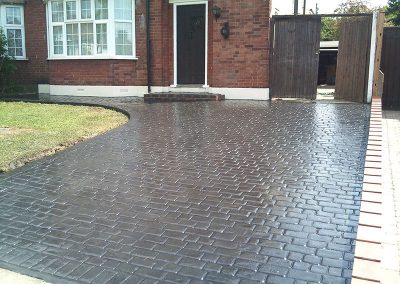 pattern imprinted driveways in sheffield